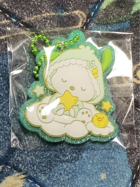 サンリオキャラクターズ ぷっくりラバマスグミ6 ②ポチャッコ キーホルダー マスコット 食玩 ラバーマスコット