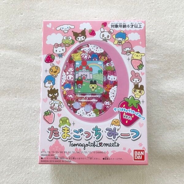 【美品】バンダイ たまごっち たまごっちみーつ サンリオキャラクターズみ一つver.