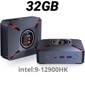 新品未使用KOOSMILE ミニPC Intel i9-12900HK 32GB 1TB
