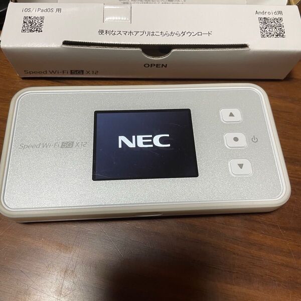 Speed Wi-Fi 5G X12 モバイルルーター