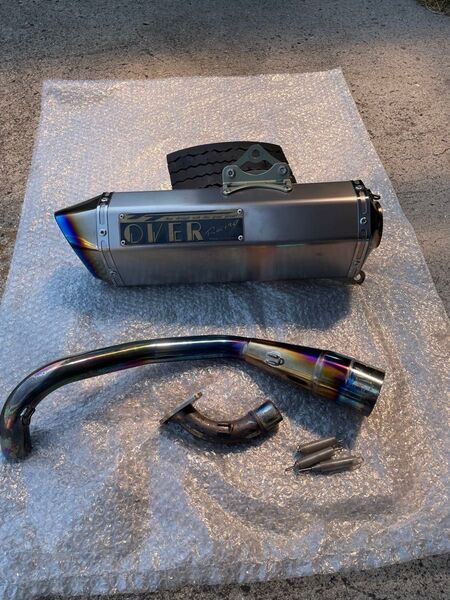 TT-Formula RS チタン フルエキゾーストマフラー ホンダ ADV150(20-) OVER‐racing