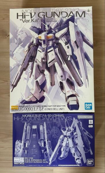 MG RX-93ν2 HI-νガンダムVer Ka+ HWS拡張セット 未開封品