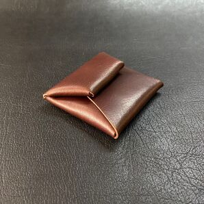 コインケース 小銭入れ 本革(牛革) ダークブラウン 日本製