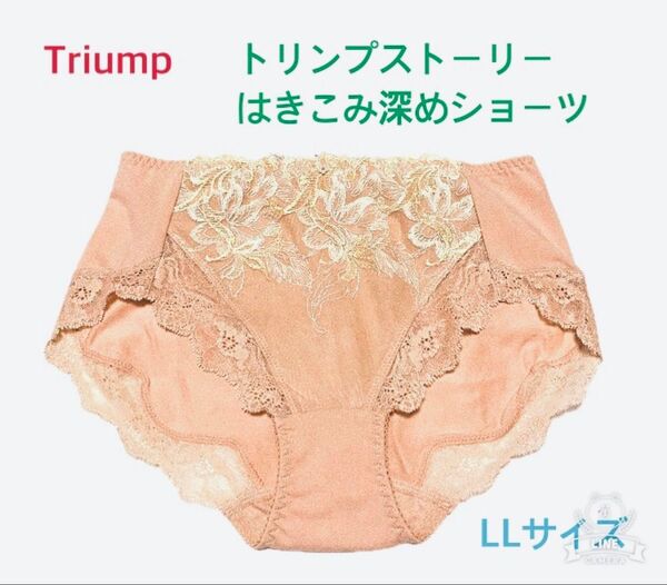 Triump トリンプストーリー はきこみ深めショーツ LL ベージュ 定価3,520円