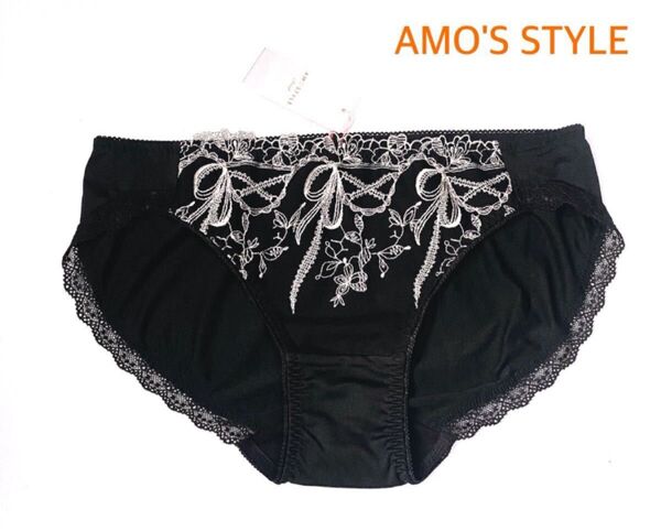 トリンプ AMO'S STYLE ウィッチガールレギュラーショーツ L ブラック