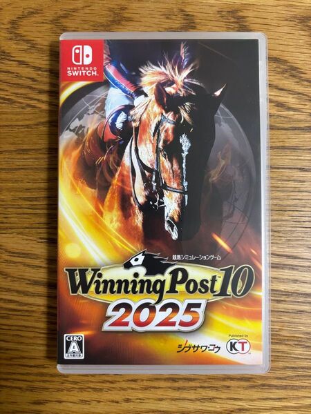 【美品】Winning Post 10 2025 Switch