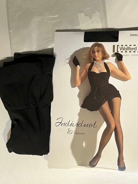 【2足セット】Wolford ウォルフォード ストッキング オーストリア製 INDIVIDUAL 10 ブラック S