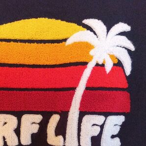 メンズМサイズ SHIPS SURF LIFE ロゴTシャツ ネイビー 色さめはしていません。