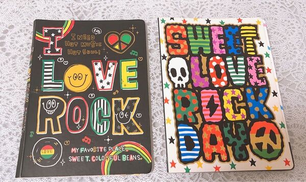 平成レトロ メモ帳 LOVE ROCK 2冊セット