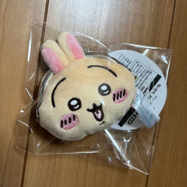ちいかわ ミニがま口ポーチ マスコット ポーチ うさぎ