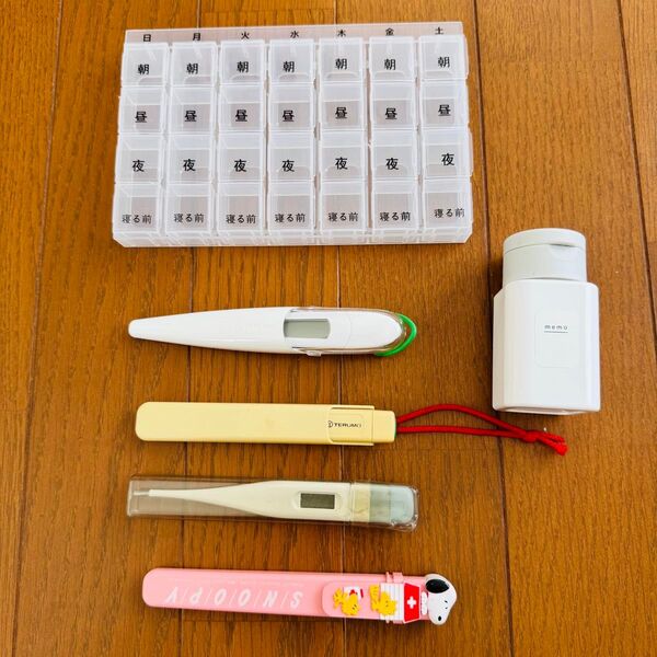 中古 電子体温計 オムロン ピルケース等 まとめ売り