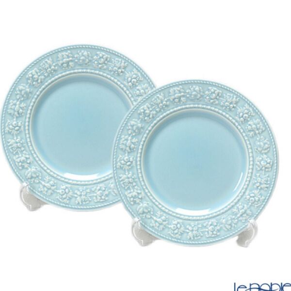 ウェッジウッド フェスティビティ プレート 21cm WEDGWOOD 食器 ブルー2枚セット