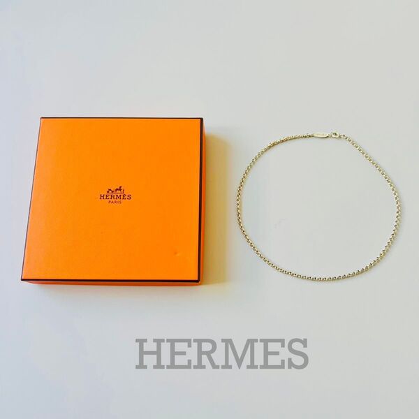正規品 HERMES エルメス ヴィンテージ チェーンネックレス シルバー925