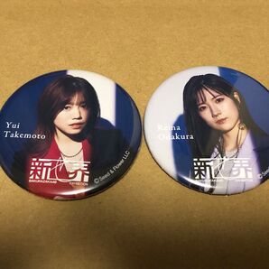 櫻坂46 武元唯衣/小田倉麗奈 新せ界 缶バッジ