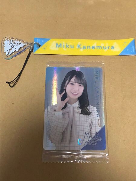 日向坂46 金村美玖 推しメンペンライトストラップ ひなくり2019/ウエハースカード