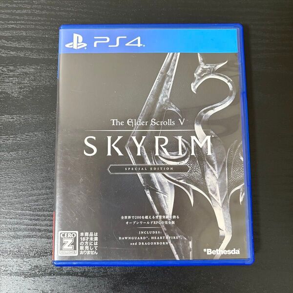 【盤面キズ無し / 動作確認済】 PS4 スカイリム The Elder Scrolls V:Skyrim