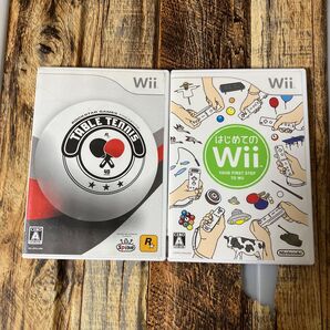 Wiiソフト はじめてのWii&ロックスターゲームズ テーブルテニス(卓球) 2本セット