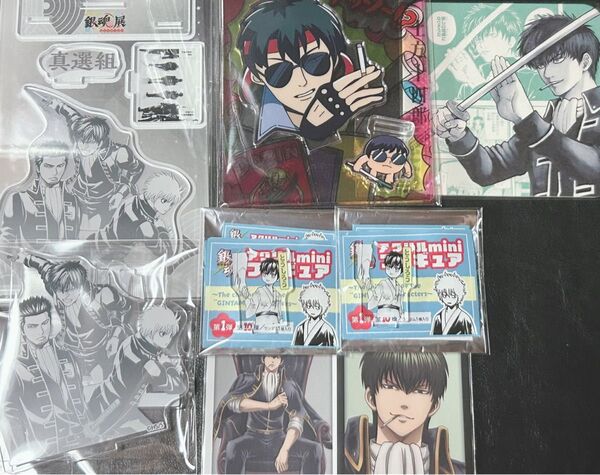 銀魂 土方十四郎 銀魂展 銀魂わーるど アクリルスタンド チェキ コースター