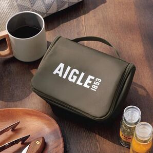BE-PAL ビーパル 6月号 付録 AIGLE 吊るせるマルチ “ギア” ポーチ