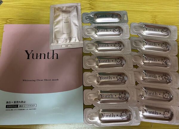Yunth ユンス生ビタミンC 美白美容液13包美白シートマスク美容液