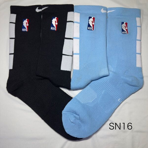 ★新品★ナイキNIKE NBA(26~28cm)バスケットボールソックス靴下2足