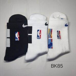 ★新品★ナイキNIKE NBA(26~28cm)バスケットボールソックス靴下3足