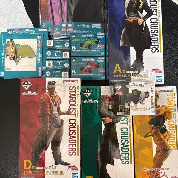 ジョジョの奇妙な冒険 スターダストクルセイダース フィギュア 5体セット