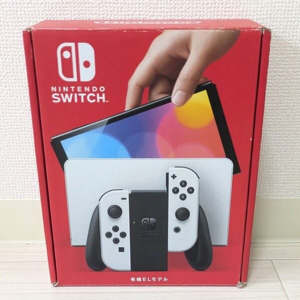 【美品】Switch有機EL Nintendo ニンテンドースイッチ 任天堂 ホワイト