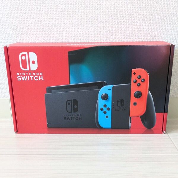 【美品】Nintendo Switch 本体 バッテリー強化版 新モデル