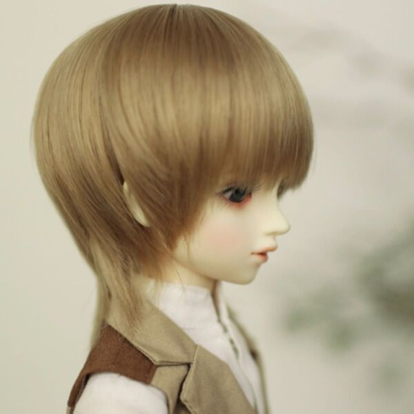 LITTLE MONICA Lethe (M) Antique Cream 7-8インチ 1/4 40cm級 ドール用ウィッグ