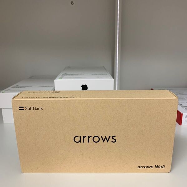 新品未使用・一括購入・Arrows We2 ミストホワイト