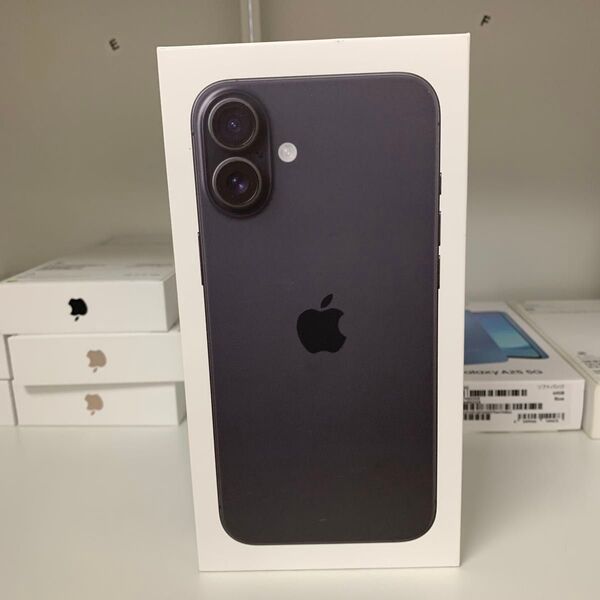 新品未開封・一括購入・iPhone 16 Plus 128GB ブラック