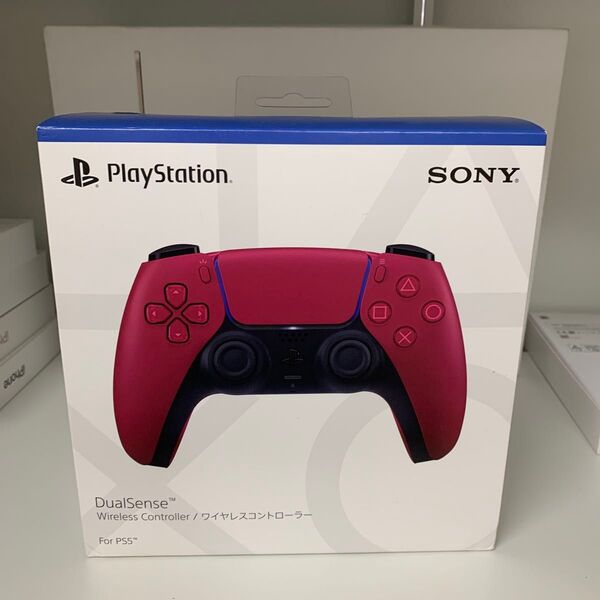 新品未開封・PlayStation5 DualSense ワイヤレスコントローラー CFI-ZCT1J02 (コズミックレッド )