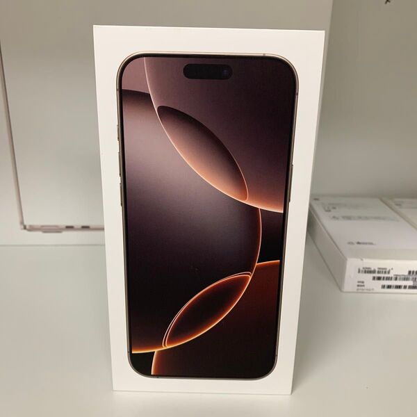 新品未開封・アップルストア版・iPhone 16 Pro Max 512GB デザートチタニウム