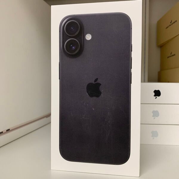 新品未開封・アップルストア版・iPhone 16 128GB ブラック