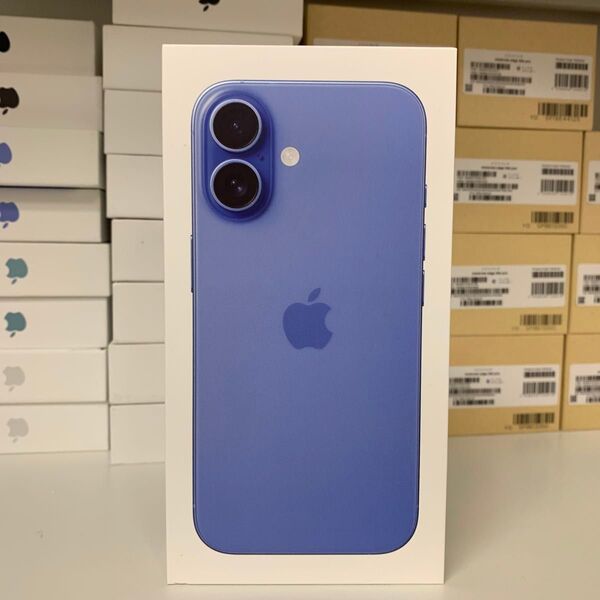新品未開封・アップルストア版・iPhone 16 128GB ウルトラマリン