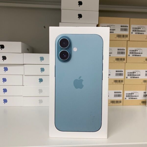 新品未開封・一括購入・iPhone 16 128GB ティール