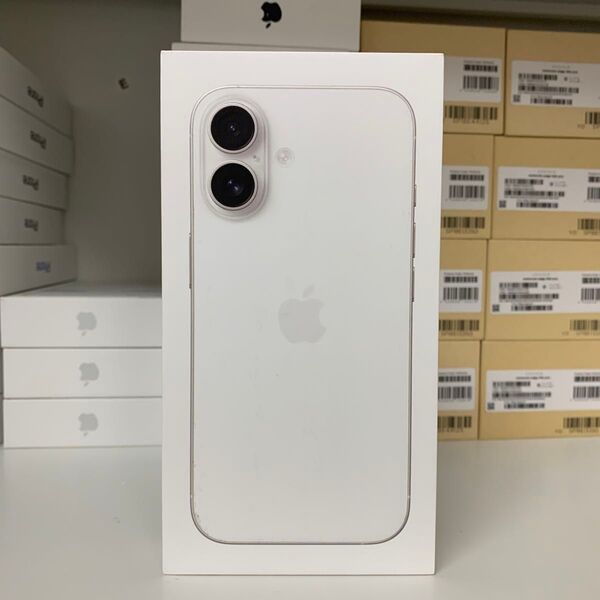 新品未開封・アップルストア版・iPhone 16 128GB ホワイト