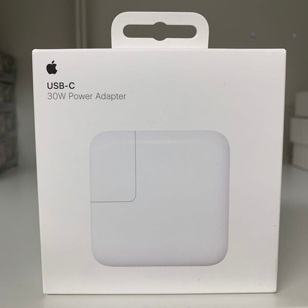 新品未開封・Apple 30W USB-C電源アダプタ/MW2G3AM/A アップル純正/日本国内正規品