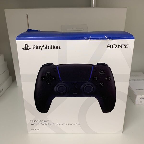 新品未開封・PlayStation5 DualSense ワイヤレスコントローラー CFI-ZCT1J01 ミッドナイトブラック