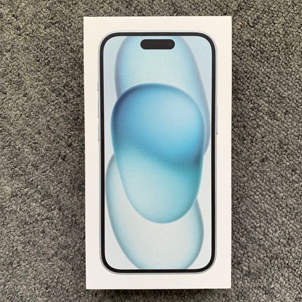 新品未開封・一括購入・iPhone 15 128GB ブルー