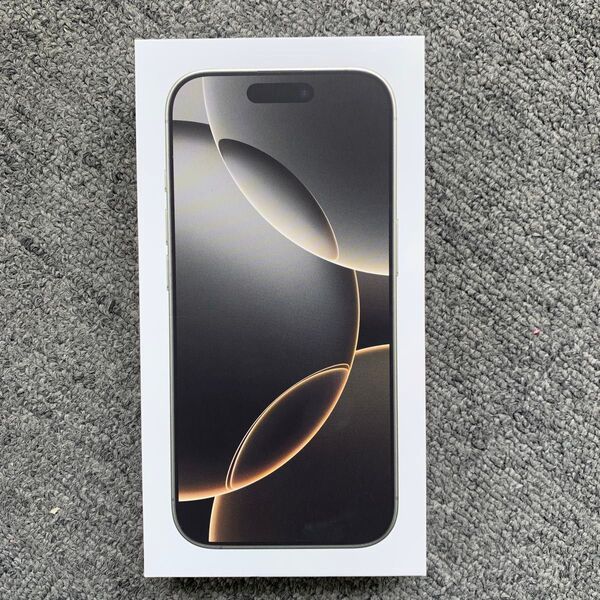 新品未開封・一括購入・iPhone 16 Pro 256GB ナチュラルチタニウム