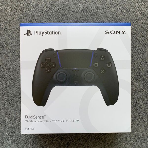 新品未開封・PlayStation5 DualSense ワイヤレスコントローラー CFI-ZCT1J01 ミッドナイトブラック