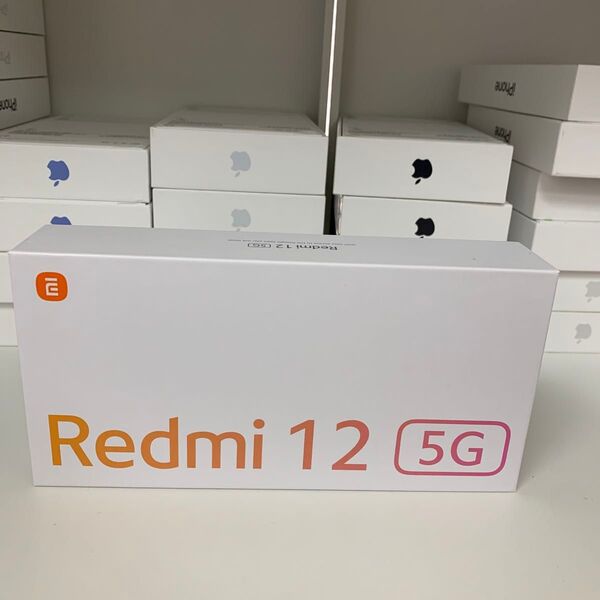 新品未使用・一括購入・Redmi 12 5G XIG03 スカイブルー