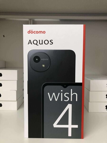 新品未使用・一括購入・AQUOS wish4 SH-52E ブラック