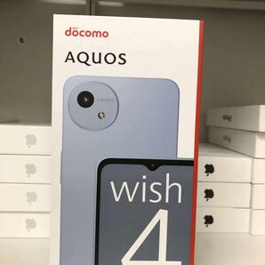 新品未使用・一括購入・AQUOS wish4 SH-52E ブルー