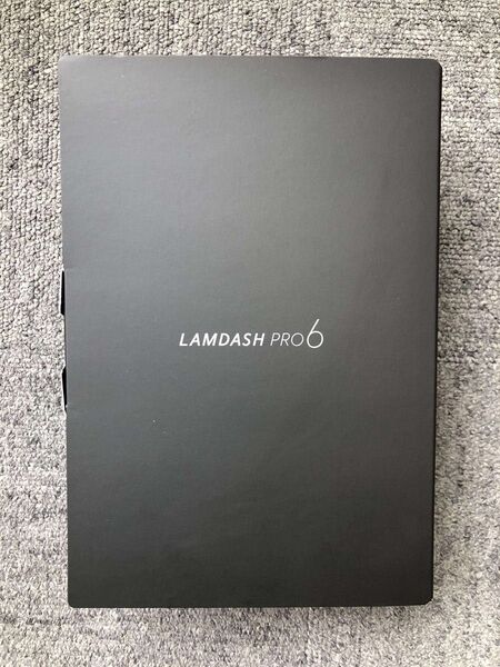 新品未使用・Panasonic ラムダッシュPRO 6枚刃 ES-L650U-K (クラフトブラック)