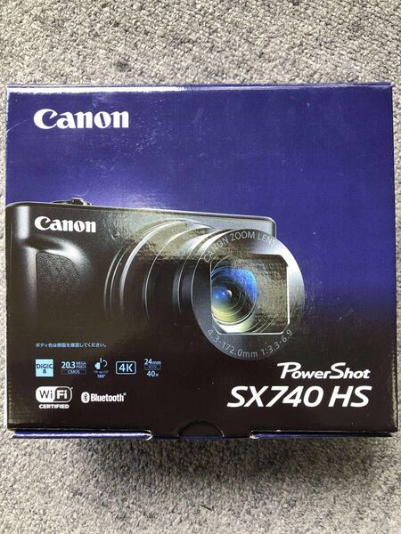 新品未使用・PowerShot SX740 HS (シルバー)