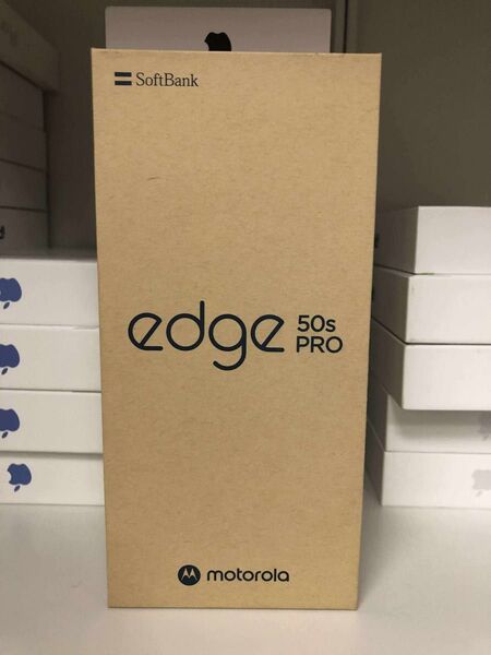 新品未使用・一括購入・motorola edge 50s pro ブラックビューティー