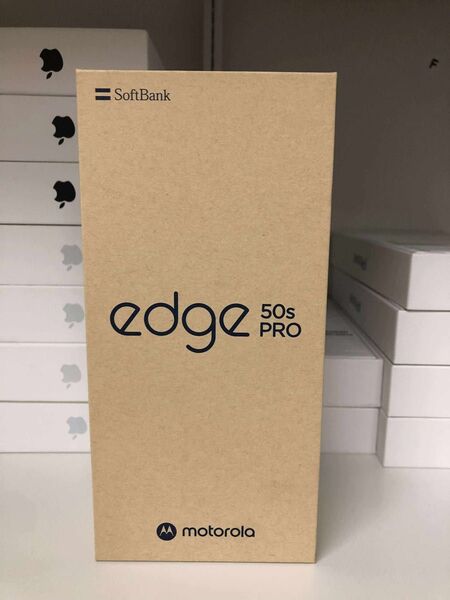 新品未使用・一括購入・motorola edge 50s pro ブラックビューティー